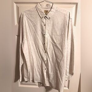 Tre Vero (Three Truths) Long Sleeve Button Down Shirt Italian Brand XXL